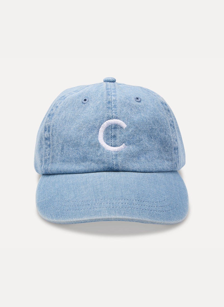 キャップ Rest & Recreation DENIM LOGO CAP 5BNY493 CHF24B2CHOLHAT2Denim-hat-White