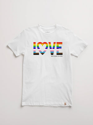 0.7306889352818372 Chipotle Love Rainbow Pride Tee