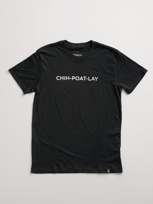 Load image into Gallery viewer, black Chih-Poat-Lay Tee