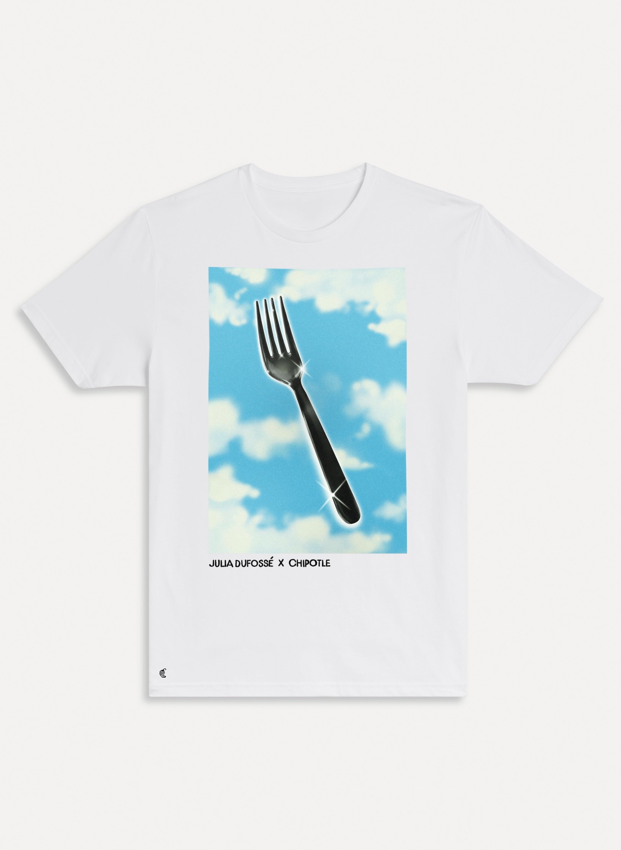 Fork And Cloud Tee
