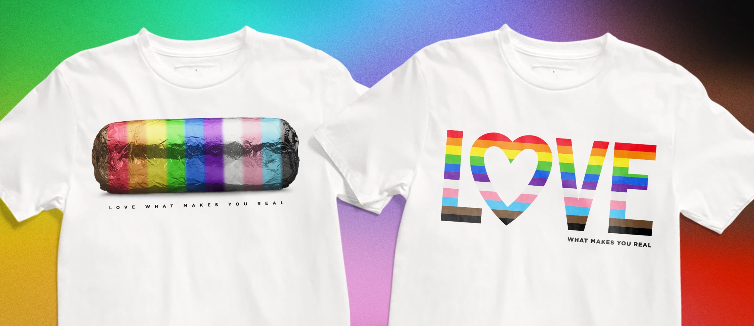 Chipotle Pride Tee Shirts